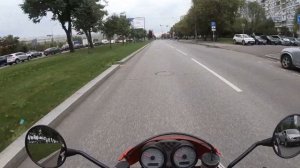 Ducati Monster s4. Тест нового крепления для gopro.