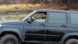 УАЗ Патриот 2017 vs мягкий грунт. Обута липучка 245/75R17. Давление 2.0 атм. #уаз #уазпатриот #