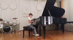 П.И. Чайковский "Утреннее размышление", исполнитель Егор Филин, 9 лет.