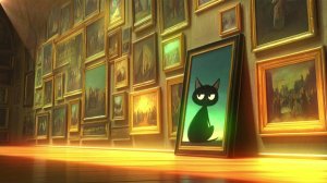 among masterpieces 🖼 meow