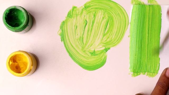 How To Mix Light Green And Yellow Make Matte Lime Color