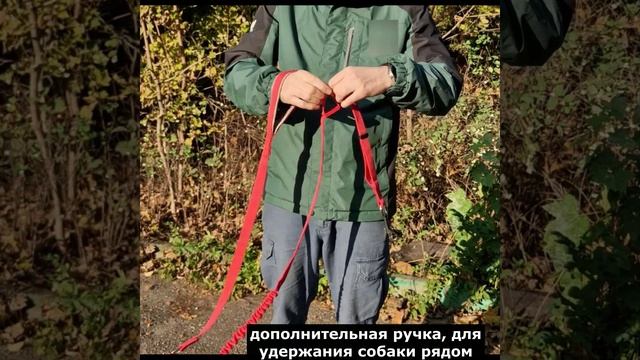 Поводок для собак антирывковый sewara