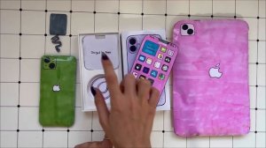 ☁️paper diy☁️iphone 16 ,iphon 15 mini , Ipad pro unboxing !| ASMR |