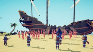 TABC сражение против пиратов!!!