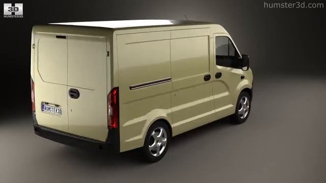 GAZ Sobol Next Panel Van 2016 3D Model By 3DModels.org