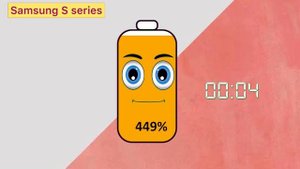 Samsung series Vs iPhone low battery Animation || battery lowing