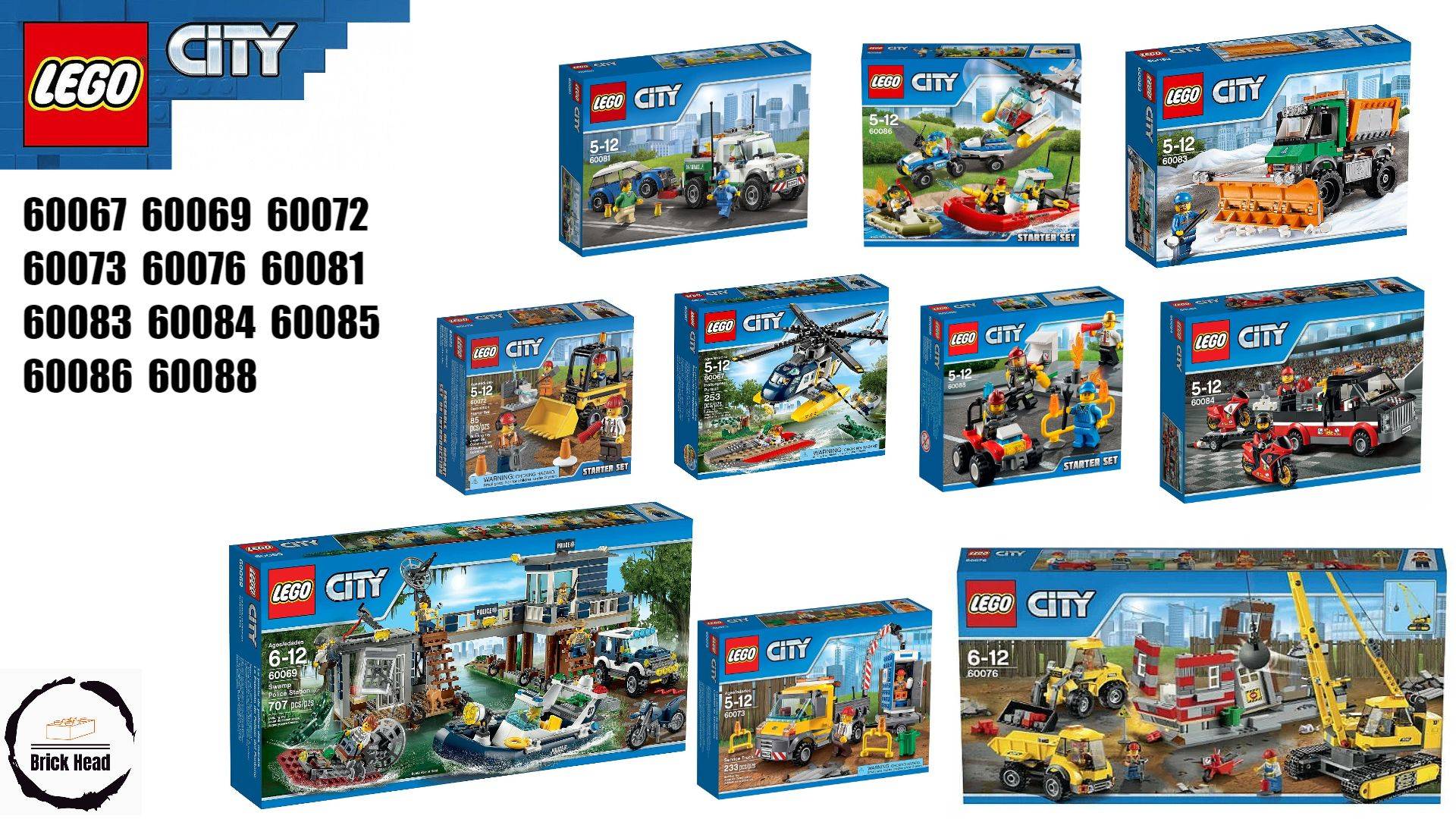 лего сити обзор зимних наборов