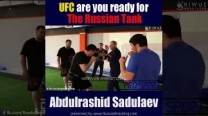 The Russian Tank Abdulrashid Sadulaev in UFC Challenge