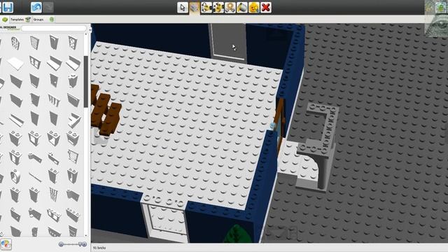 Строим город в Lego Digital Designer #2(Дом)