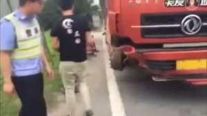 Китайские грузовики могут ездить без колес Прикол