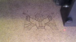 GCC laserpro C180II engraving