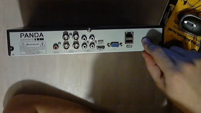 Panda 4 Basic v.2 Обзор видео регистратора для AHD/IP видео камер