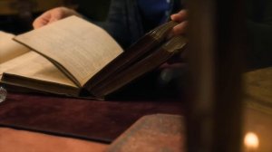 Old Books Cataloging & Page Turning | Thunderstorm | ASMR Cozy Basics (unintelligible whispers)