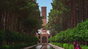 Dowlat Abad Garden. Yazd, Iran