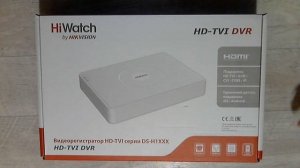 HiWatch DS-H116GA Обзор видео регистратора для систем видео наблюдения