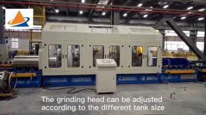 Линия для шлифовки криогенных баков для сжиженного газа