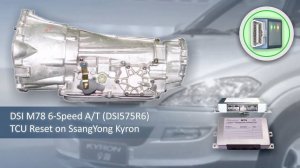 Сброс адаптаций TCU M78 (DSI575R6) на SsangYong Kyron с помощью DAP4CS и ELM327