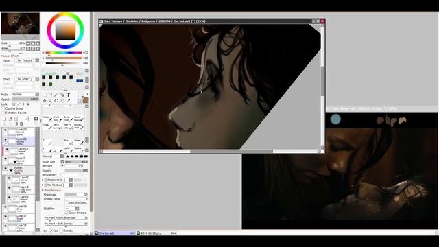 The Boy - Horror movie speedpaint (I'll be good) смотреть онлайн