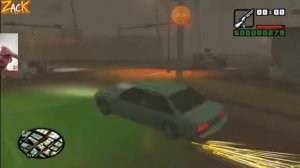 смотрим проклятый GTA  сан Андреас от Zack