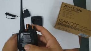 Распаковка и краткий обзор рации KENWOOD UVF 1 turbo