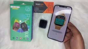 HOW TO CONNECT i9 PRO MAX SMARTWATCH WITH YOUR PHONE (IPHONE / ANDROID) (LAXASFIT APP)