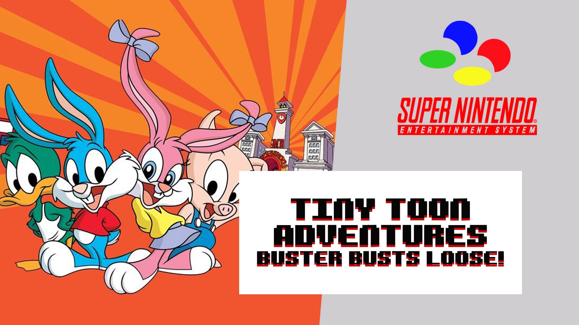 Tiny Toon Adventures  Buster Busts Loose! (SNES)