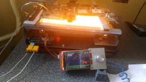 Паяльная станция на Arduino Мега 2560 Эксперимент с нижним подогревом.