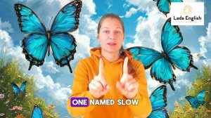 Finger play | Butterflies | English for kids