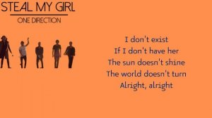 STEAL MY GIRL  One Direction Lyric- AG MUSIC
