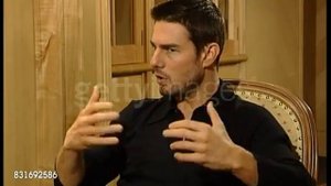 Tom Cruise interview spent many years in London, about stunts  of The Last Samurai