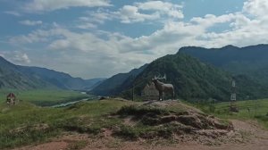 Республика Алтай, Чемальский район, Катунь, с. Куюс, Ороктойский мост, с. Ороктой, Марал