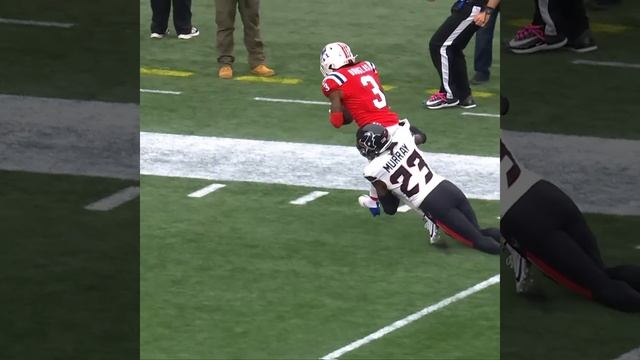 Demario Douglas catches for a 35-yard Touchdown vs. Houston Texans
