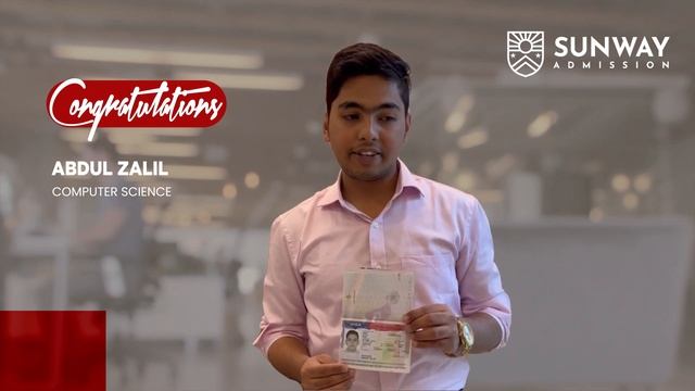 Study in USA | Visa Success Story | Sunway Admission