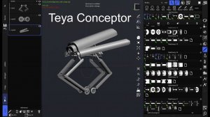 Создание робота с крыльями в Teya Conceptor