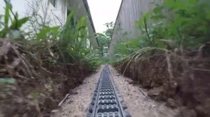 Large/Awesome Lego Train Set. Going through the Garden & House 2016