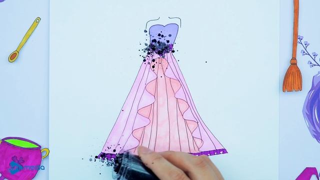 Vampire Family Costumes 6 - Witch Dress up for Baby - DIY Handmade Paper Dolls смотреть онлайн