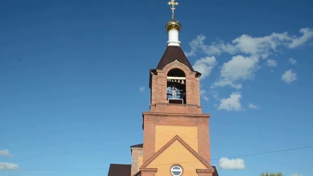 Первый звон в храме св. Царственных Страстотерпцев, г. Кременки