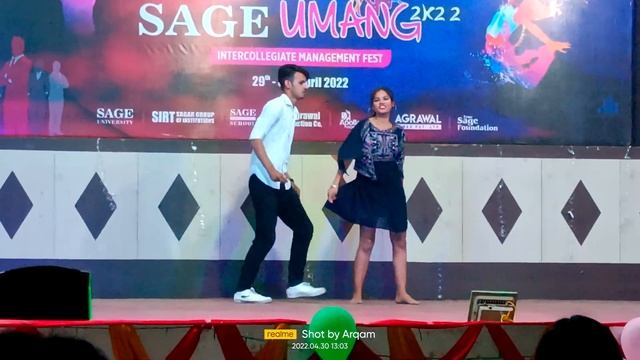 Fav Duo Dance ✨|| SAGE UMANG 2K20 || 4K 60 FPS...!!!!