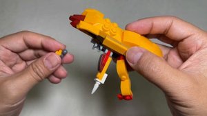 LEGO Creator 31112 Alternative build tutorial Scorpion、レゴクリエイター31112をサソリに組み替え