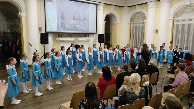 2023.11.21 - Гостиные дворы, Выступление хора "Консонанс" на фестивале "Ангельский собор"