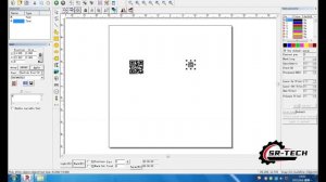How to set Barcode and QR code in EZCAD system