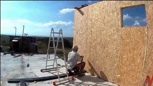 СИП панельный дом. Стены за "четыре минуты".