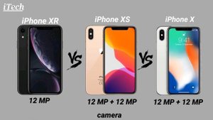iPhone XR vs iPhone XS vs iPhone X || iTech