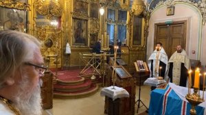 03.12.2020 Божественная литургия и чин отпевания митрополита Иова.