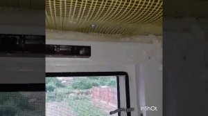 Установка дистанционного фрамужного открывателя.