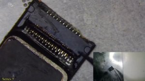 Apple Watch Series 5 LCD Connector Replace. Damage LCD connector recover