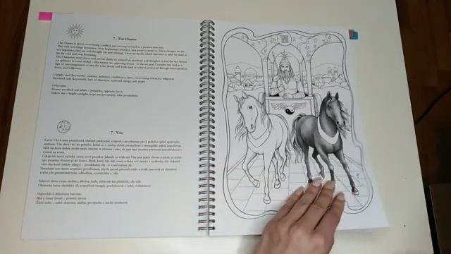 Хобби-ОБЗОР: Art of tarot/Lenka Felonenko/листаем вместе/раскраска/Мила Мокеева