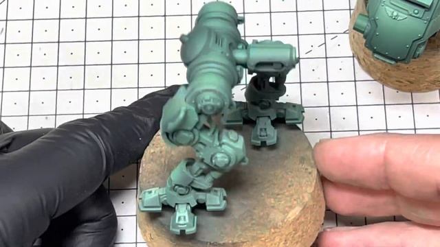 Armoured Sentinel Astra Militarum base colors and highlights смотреть онлайн