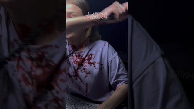 FAKE BLOOD🩸Halloween nails❌ FAKE SITUATION смотреть онлайн