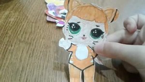 Вся моя бумажная коллекция кукол лол